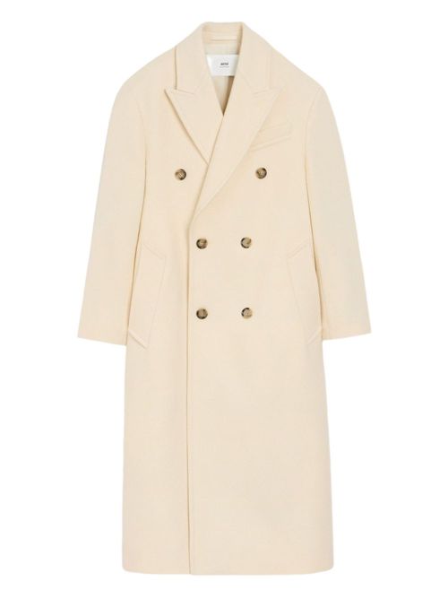 Long double-breasted coat AMI PARIS | FCO458WV0078185